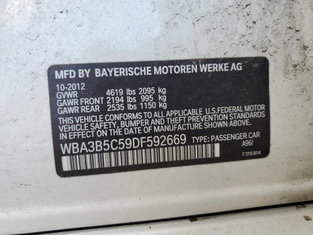 WBA3B5C59DF592669 - 2013 BMW 328 XI SULEV WHITE photo 12