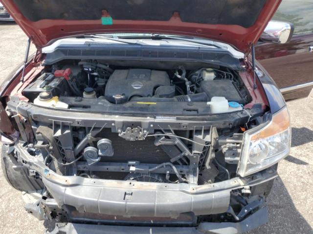 5N1BA0NDXEN613895 - 2014 NISSAN ARMADA SV MAROON photo 11