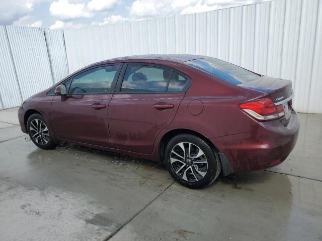 19XFB2F98DE087780 - 2013 HONDA CIVIC EXL Bordo foto 2