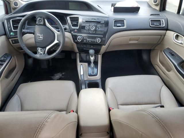 19XFB2F98DE087780 - 2013 HONDA CIVIC EXL Bordo foto 8