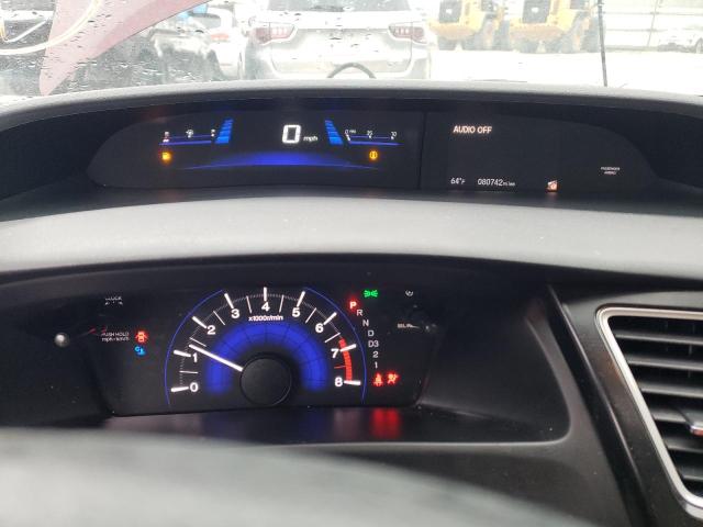 19XFB2F98DE087780 - 2013 HONDA CIVIC EXL Bordo foto 9