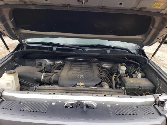 5TFUW5F17EX383639 - 2014 TOYOTA TUNDRA DOUBLE CAB SR/SR5 SILVER photo 11