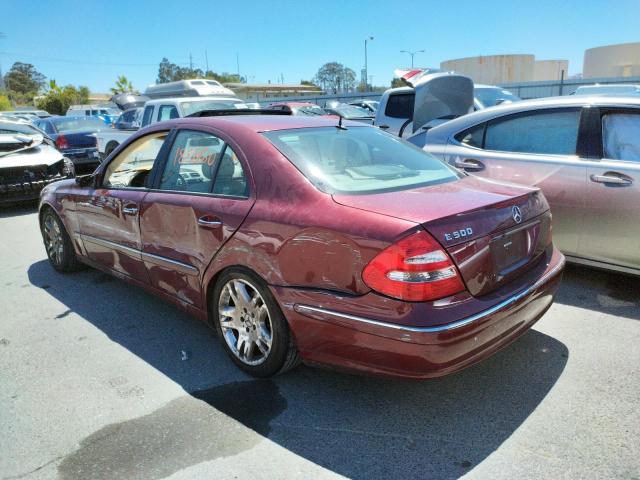 WDBUF70J23A118839 - 2003 MERCEDES-BENZ E 500 BURGUNDY photo 3