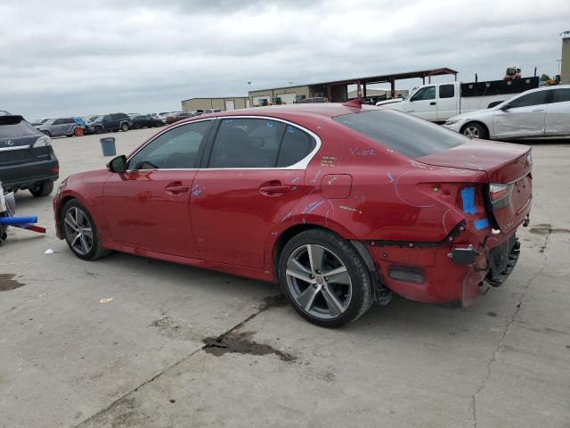 JTHBZ1BL6HA008278 - 2017 LEXUS GS 350 BASE RED photo 2