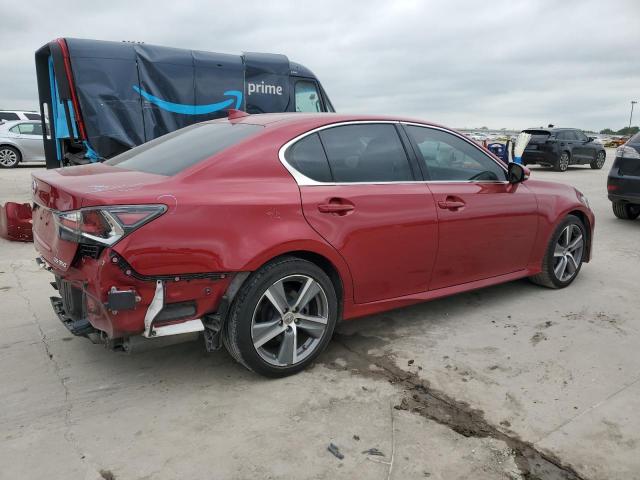 JTHBZ1BL6HA008278 - 2017 LEXUS GS 350 BASE RED photo 3