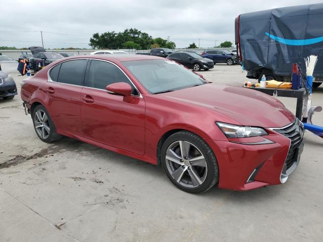 JTHBZ1BL6HA008278 - 2017 LEXUS GS 350 BASE RED photo 4