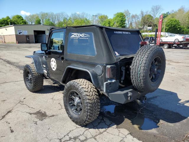 1J4FA54147L135704 - 2007 JEEP WRANGLER SAHARA BLACK photo 2