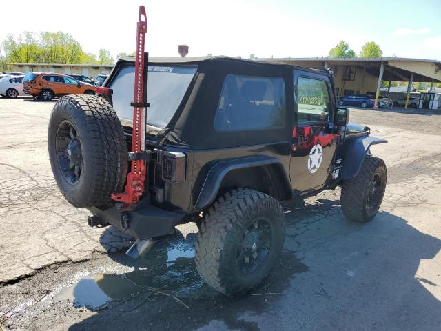 1J4FA54147L135704 - 2007 JEEP WRANGLER SAHARA BLACK photo 3