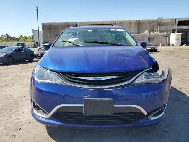 2C4RC1L71JR357031 - 2018 CHRYSLER PACIFICA HYBRID TOURING L BLUE photo 5