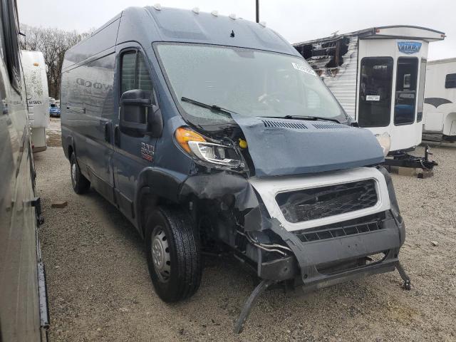 3C6URVJG0KE550512 - 2019 RAM PROMASTER 3500 HIGH ლურჯი ფოტო 4