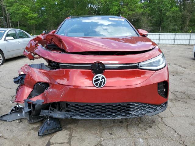 1V2FMPE82PC010543 - 2023 VOLKSWAGEN ID.4 PRO S 红色 照片 5