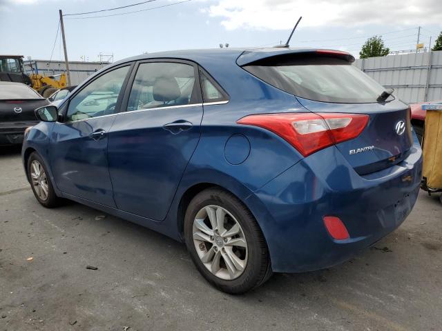 KMHD35LH0EU173181 - 2014 HYUNDAI ELANTRA GT BLUE photo 2