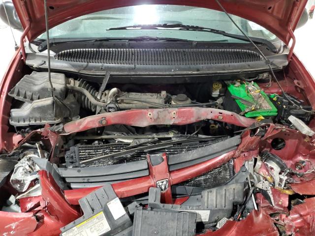 1D4GP24R17B212454 - 2007 DODGE GRAND CARA SE RED photo 12