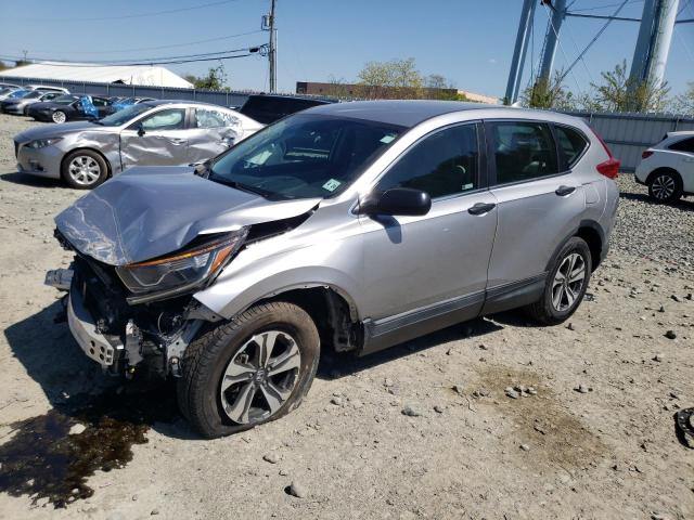 2HKRW6H35KH215869 - 2019 HONDA CR-V LX SILVER photo 1