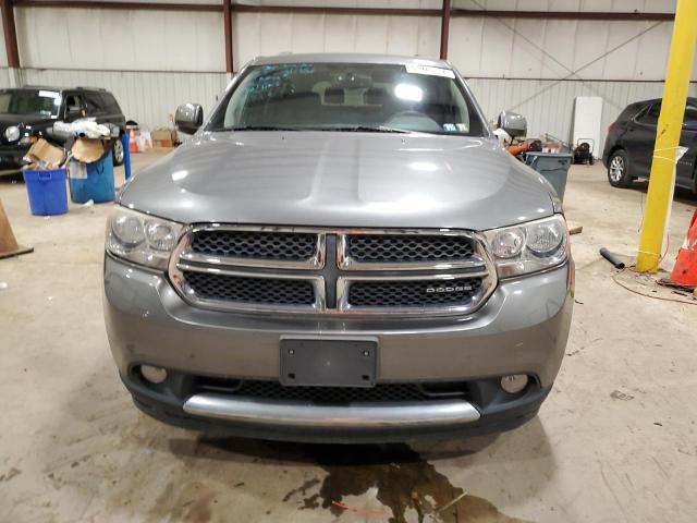 1D4RE4GG0BC712029 - 2011 DODGE DURANGO CREW GRAY photo 5