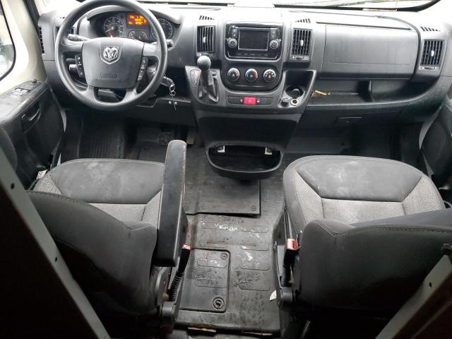 3C6TRVDG7GE105781 - 2016 RAM PROMASTER 2500 HIGH თეთრი ფოტო 8