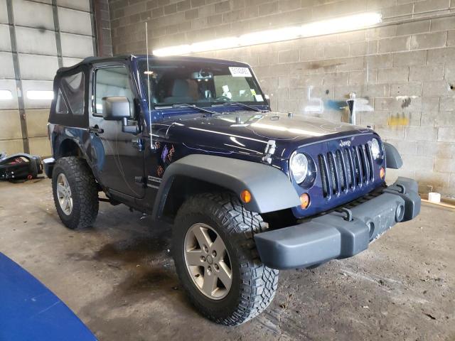 1C4AJWAG3DL572524 - 2013 JEEP WRANGLER SPORT BLUE photo 4