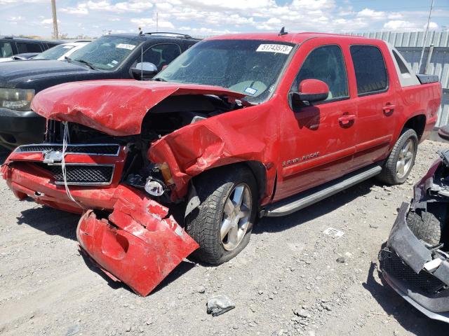 3GNEC12J78G171321 - 2008 CHEVROLET AVALANCHE C1500 RED photo 1