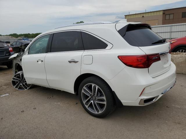 5FRYD7H75HB000962 - 2017 ACURA MDX SPORT HYBRID ADVANCE WHITE photo 2