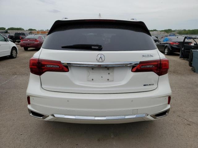 5FRYD7H75HB000962 - 2017 ACURA MDX SPORT HYBRID ADVANCE WHITE photo 6