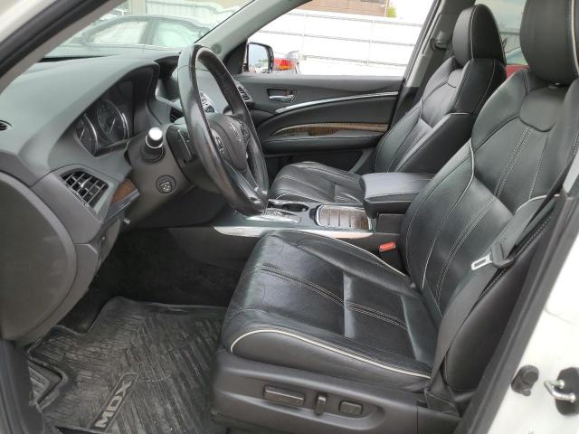 5FRYD7H75HB000962 - 2017 ACURA MDX SPORT HYBRID ADVANCE WHITE photo 7