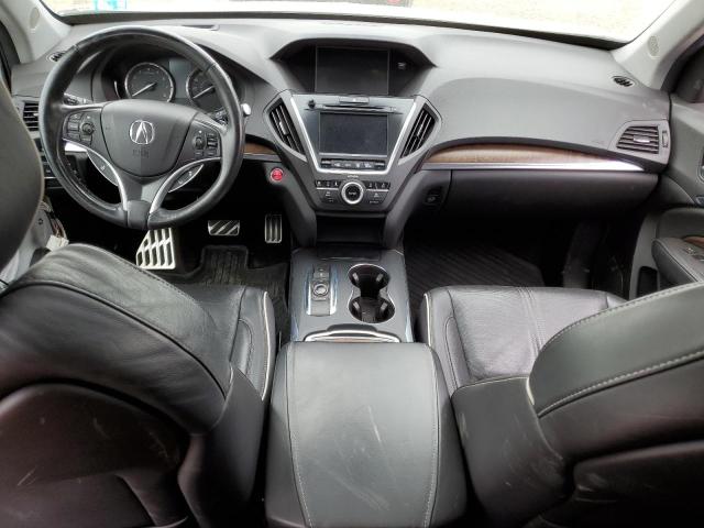 5FRYD7H75HB000962 - 2017 ACURA MDX SPORT HYBRID ADVANCE WHITE photo 8
