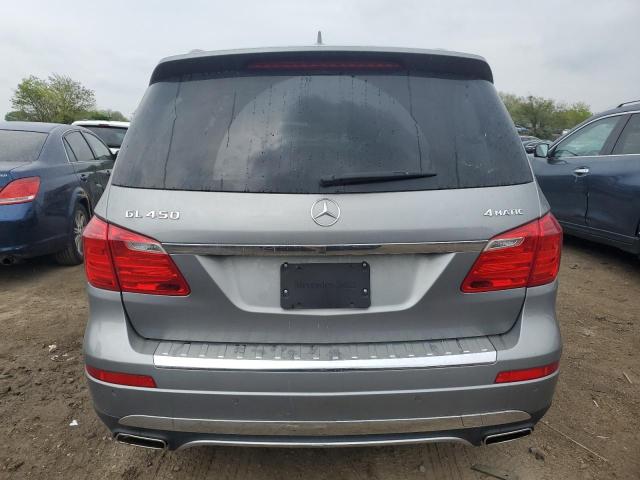 4JGDF6EE8FA605471 - 2015 MERCEDES-BENZ GL 450 4MATIC SILVER photo 6