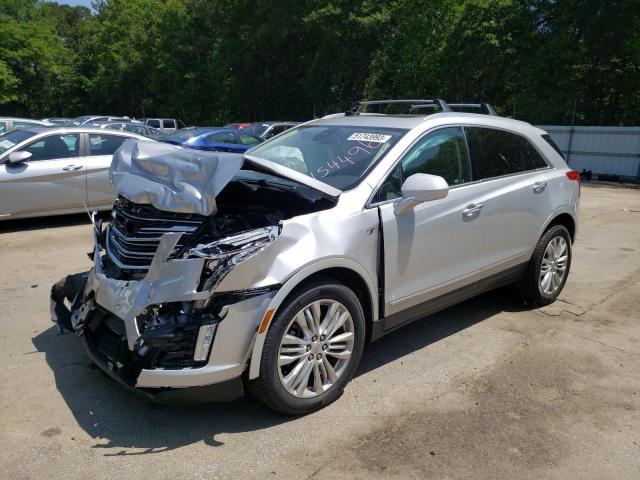 1GYKNERS5KZ154496 - 2019 CADILLAC XT5 PREMIUM LUXURY SILVER photo 1