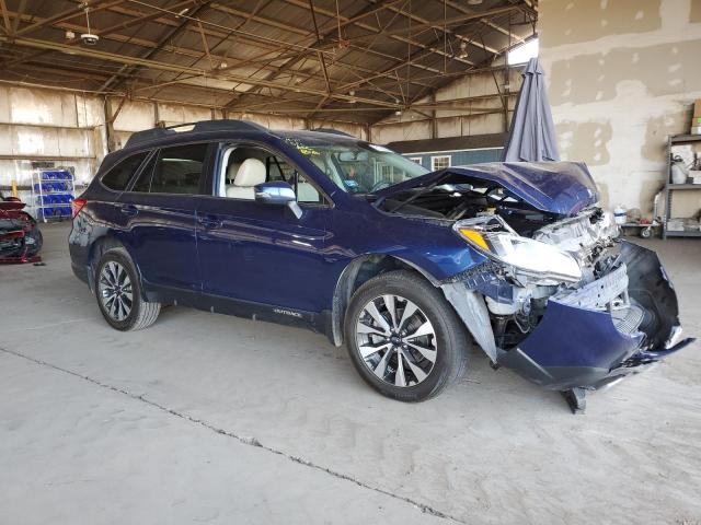 4S4BSEKC6H3227996 - 2017 SUBARU OUTBACK 3.6R LIMITED BLUE photo 4