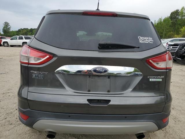 1FMCU0J95FUC40639 - 2015 FORD ESCAPE TITANIUM GRAY photo 6