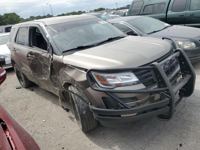 1FM5K8AR6KGA64948 - 2019 FORD EXPLORER POLICE INTERCEPTOR TAN photo 4
