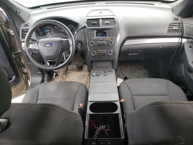 1FM5K8AR6KGA64948 - 2019 FORD EXPLORER POLICE INTERCEPTOR TAN photo 8