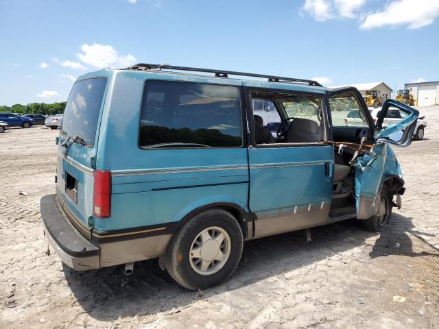 1GKDM19W1PB518642 - 1993 GMC SAFARI XT BLUE photo 3