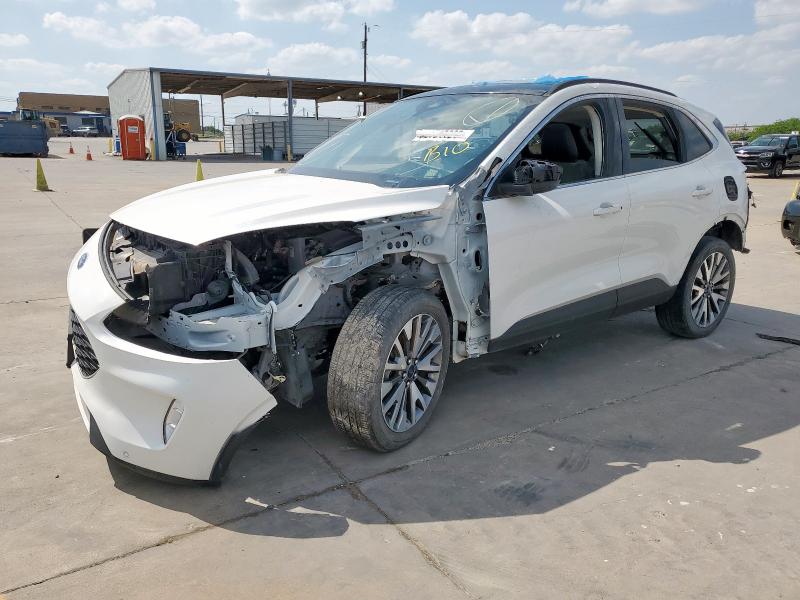 1FMCU9J91NUB93886 - 2022 FORD ESCAPE TITANIUM თეთრი ფოტო 1