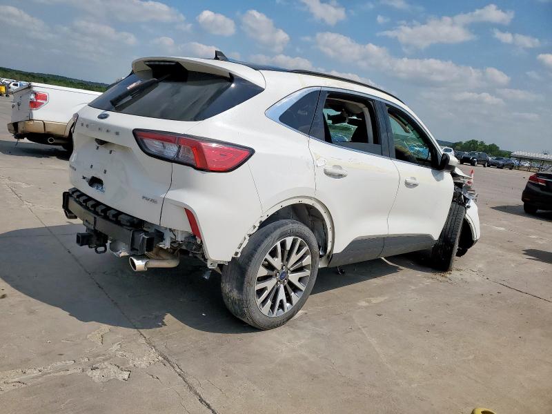 1FMCU9J91NUB93886 - 2022 FORD ESCAPE TITANIUM თეთრი ფოტო 3