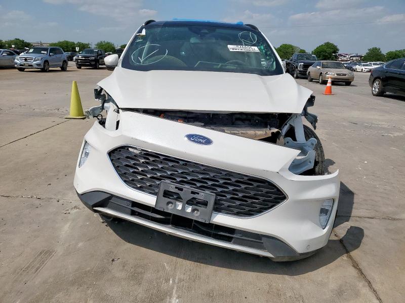 1FMCU9J91NUB93886 - 2022 FORD ESCAPE TITANIUM თეთრი ფოტო 5