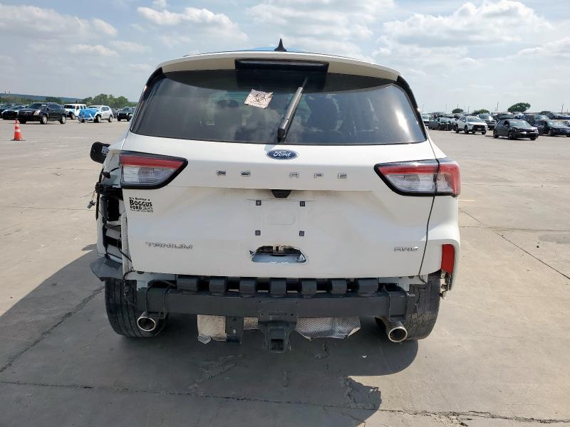 1FMCU9J91NUB93886 - 2022 FORD ESCAPE TITANIUM თეთრი ფოტო 6