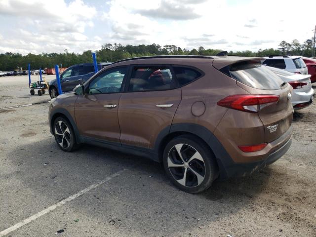 KM8J33A23GU094838 - 2016 HYUNDAI TUCSON LIMITED BROWN photo 2