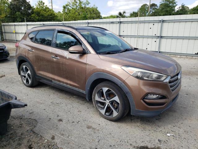 KM8J33A23GU094838 - 2016 HYUNDAI TUCSON LIMITED BROWN photo 4