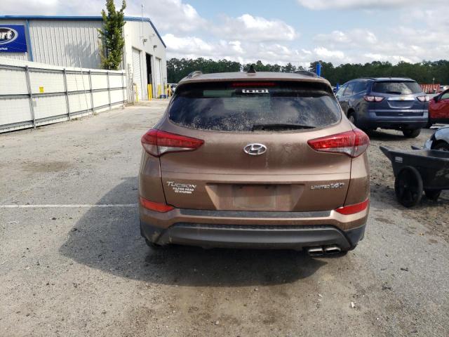 KM8J33A23GU094838 - 2016 HYUNDAI TUCSON LIMITED BROWN photo 6