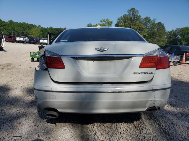 KMHGC4DF1BU120571 - 2011 HYUNDAI GENESIS 4.6L WHITE photo 6