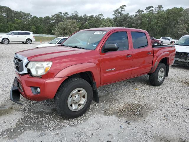 5TFJU4GNXDX034901 - 2013 TOYOTA TACOMA DOUBLE CAB PRERUNNER RED photo 1