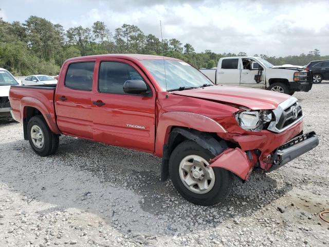 5TFJU4GNXDX034901 - 2013 TOYOTA TACOMA DOUBLE CAB PRERUNNER RED photo 4