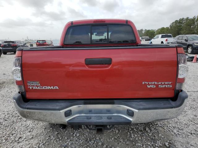 5TFJU4GNXDX034901 - 2013 TOYOTA TACOMA DOUBLE CAB PRERUNNER RED photo 6