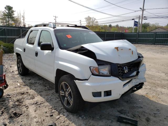 5FPYK1F74CB455017 - 2012 HONDA RIDGELINE SPORT WHITE photo 4