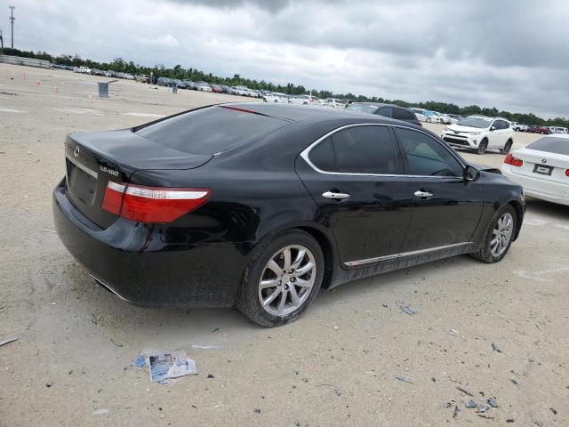 JTHBL46F285066470 - 2008 LEXUS LS 460 BLACK photo 3