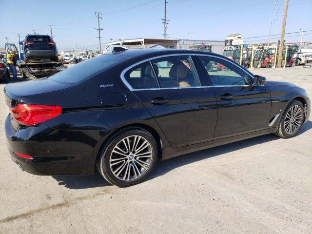 WBAJA9C59KB388573 - 2019 BMW 530E BLACK photo 3