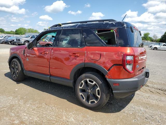 3FMCR9C68PRD65684 - 2023 FORD BRONCO SPO OUTER BANKS RED photo 2