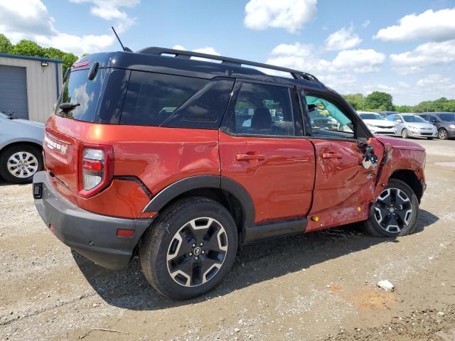 3FMCR9C68PRD65684 - 2023 FORD BRONCO SPO OUTER BANKS RED photo 3