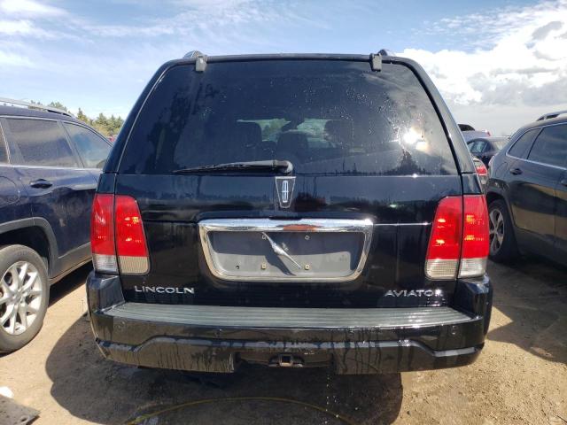 5LMEU68H33ZJ29818 - 2003 LINCOLN AVIATOR შავი ფოტო 6